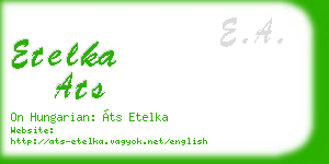 etelka ats business card